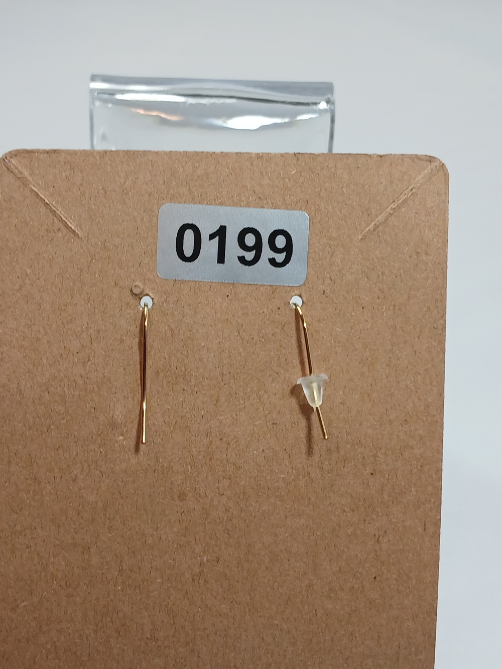 A90. Cowgirl Boot Earrings Western Purple & Gold NWT - Picture 5 of 5